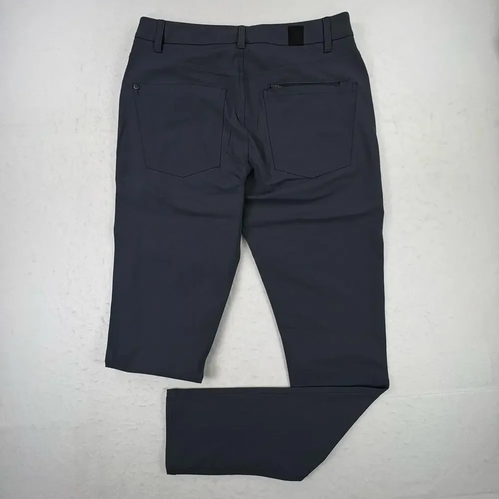 Vuori Men’s Meta Pant 30 Black Performance Stretch 5 Pocket Slim Fit Pants NEW